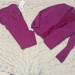 Vivid Fuchsia Theory Suit Set